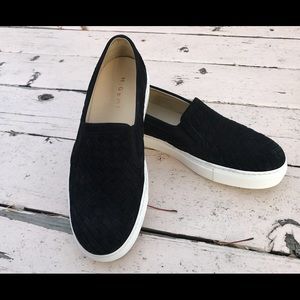 M. Gemi The Cerchio Woven Nubuck Sneaker